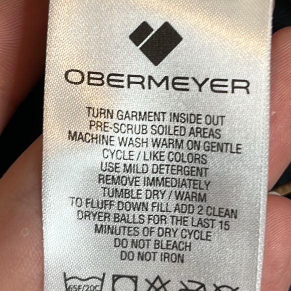 NWT Obermeyer Womens White/Brown/Black Colorblock Alta Jacket Size 4 - Picture 11 of 13